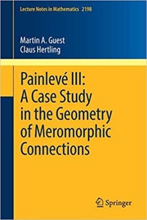 Painlevé III A Case Study in the Geometry of Meromorphic Connections