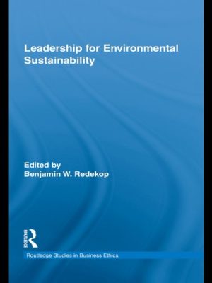 Leadership for Environmental Sustainability Routledge Studies in Business Ethics Book 3