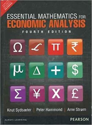 Essential Mathematics for Economic Analysis 4th Edition