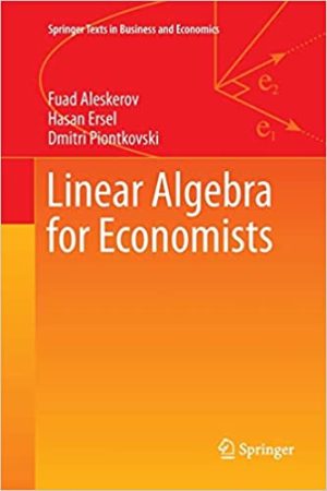 Linear Algebra for Economists
