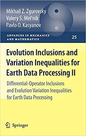 Evolution inclusions and variation inequalities for earth data processing
