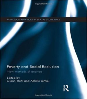 Poverty and Social Exclusion New Methods of Analysis