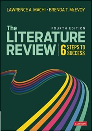 The Literature Review Six Steps to Success  4th Edition