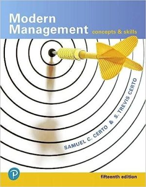 Modern Management Concepts and Skills