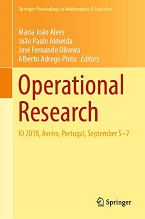 Operational Research IO 2018 Aveiro Portugal September 5-7