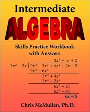 Intermediate Algebra Skills Practice Workbook with Answers