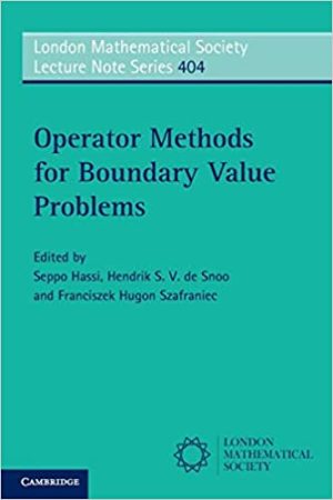 Operator methods for boundary value problems