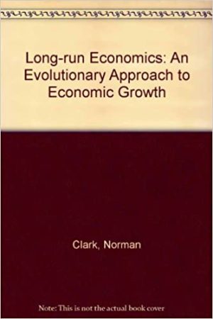 Long run economics An evolutionary approach to economic growth