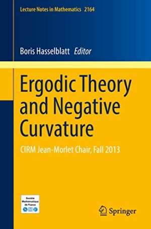 Ergodic Theory and Negative Curvature CIRM Jean Morlet Chair Fall 2013