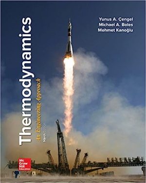 Thermodynamics An Engineering Approach 9th Edition