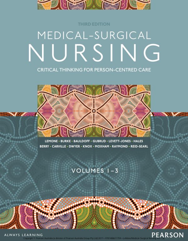 Medical Surgical Nursing Critical Thinking for Person Centred Care 3rd Edition