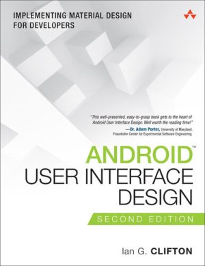Android User Interface Design Implementing Material Design for Developers Usability