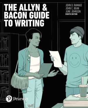 Allyn & Bacon Guide to Writing
