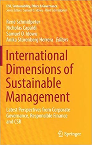 International Dimensions of Sustainable Management