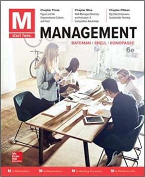 M Management 6th Edition