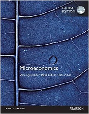 Microeconomics 6th Edition By Daron Acemoglu