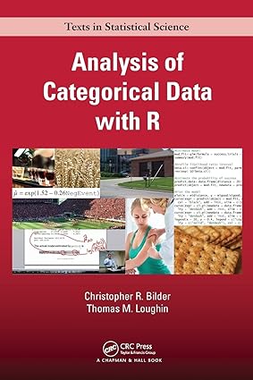 Analysis of Categorical Data with R