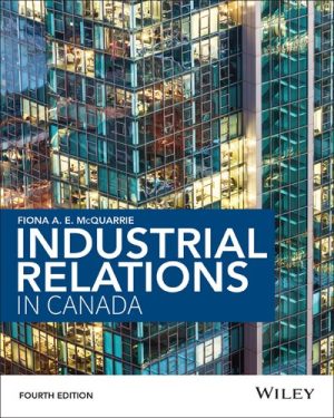 Industrial Relations in Canada 4th Edition