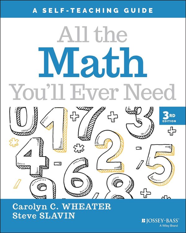 All the Math You ll Ever Need A Self Teaching Guide 3rd Edition