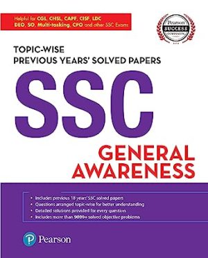 SSC General Awareness Previous Years Solved Papers by Pearson