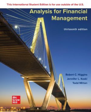Analysis for Financial Management 13th Edition
