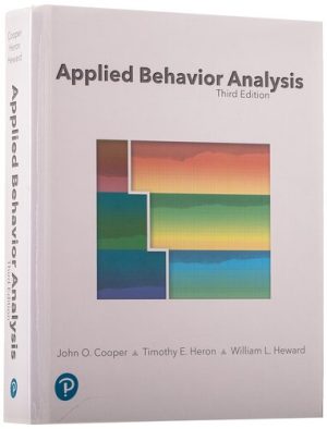 Applied Behavior Analysis 3rd Edition