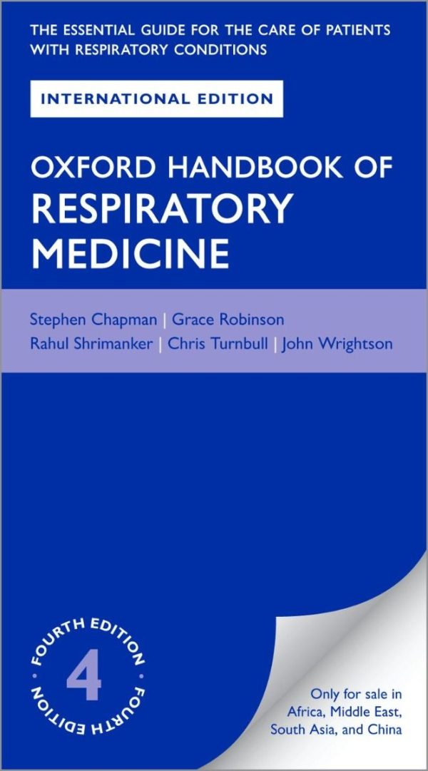 Oxford Handbook of Respiratory Medicine 4th Edition