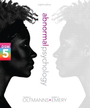 Abnormal Psychology	8th 	Edition