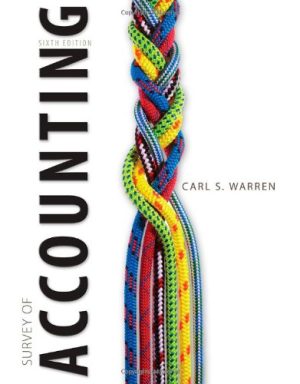 Survey of Accounting 6th Edition