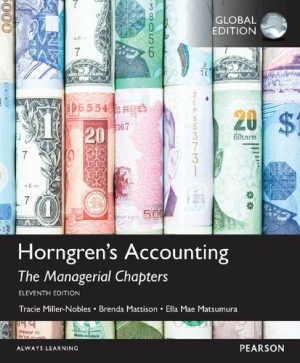 Horngrens Accounting The Managerial Chapters 11th Edition
