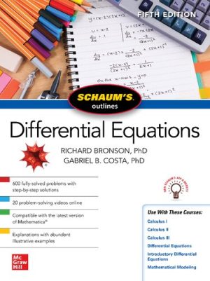 Schaum s Outline of Differential Equations 5th Edition